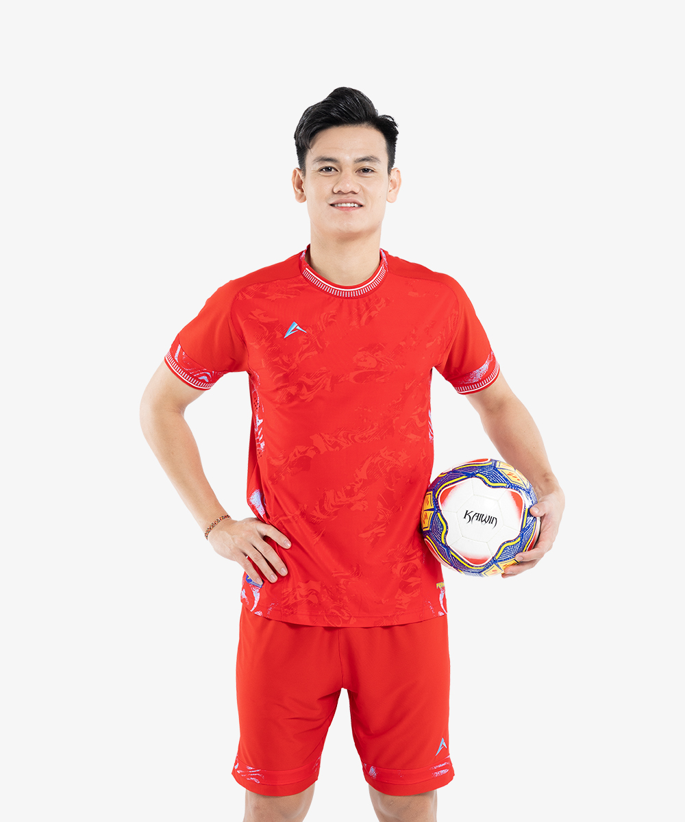 Áo bóng đá Kaiwin Wonder - Màu đỏ