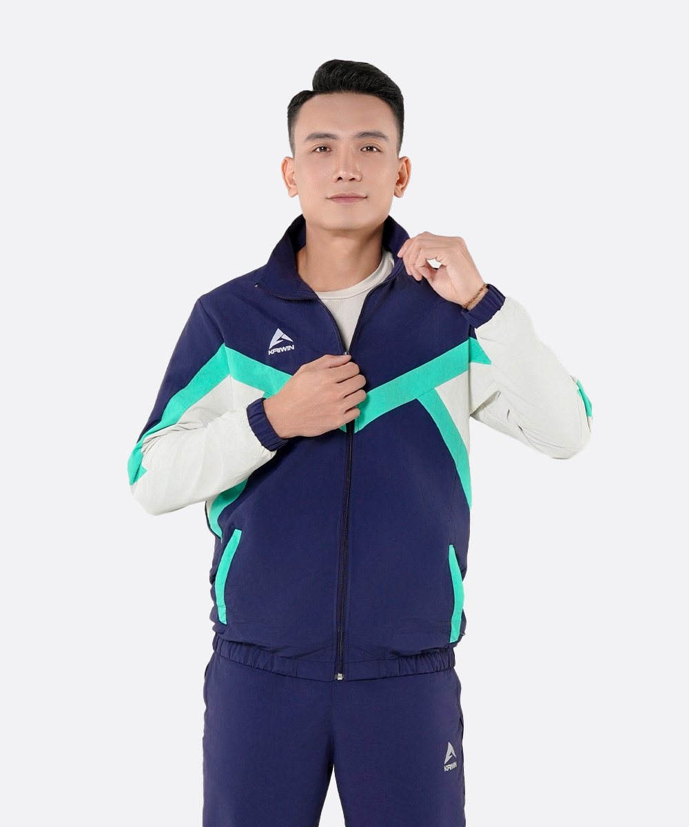 Áo Gió Thể Thao KAIWIN DIAMOND - Màu Xanh Đen