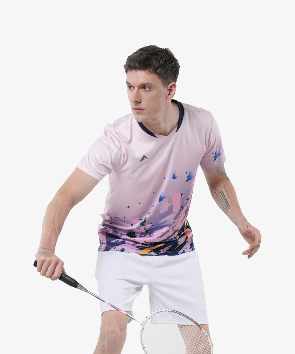 Áo Thể Thao Nam Kaiwin Forehand - Màu Hồng