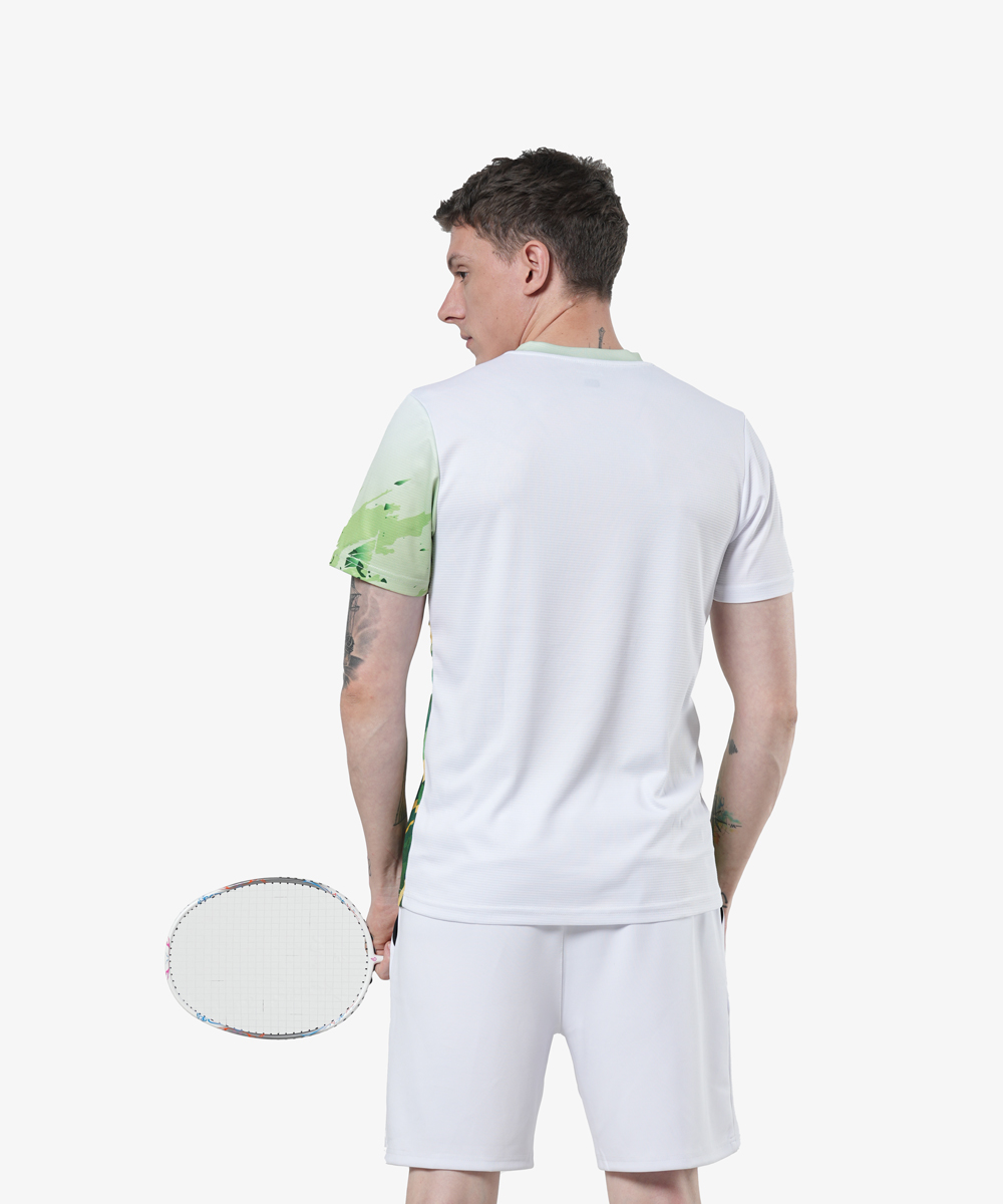 Áo Thể Thao Nam Kaiwin Forehand - Màu Trắng