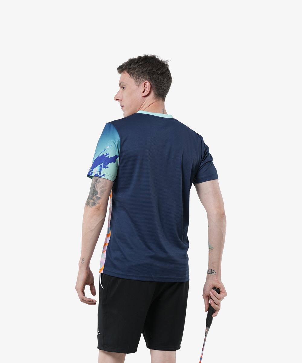 Áo Thể Thao Nam Kaiwin Forehand - Màu Xanh Đen