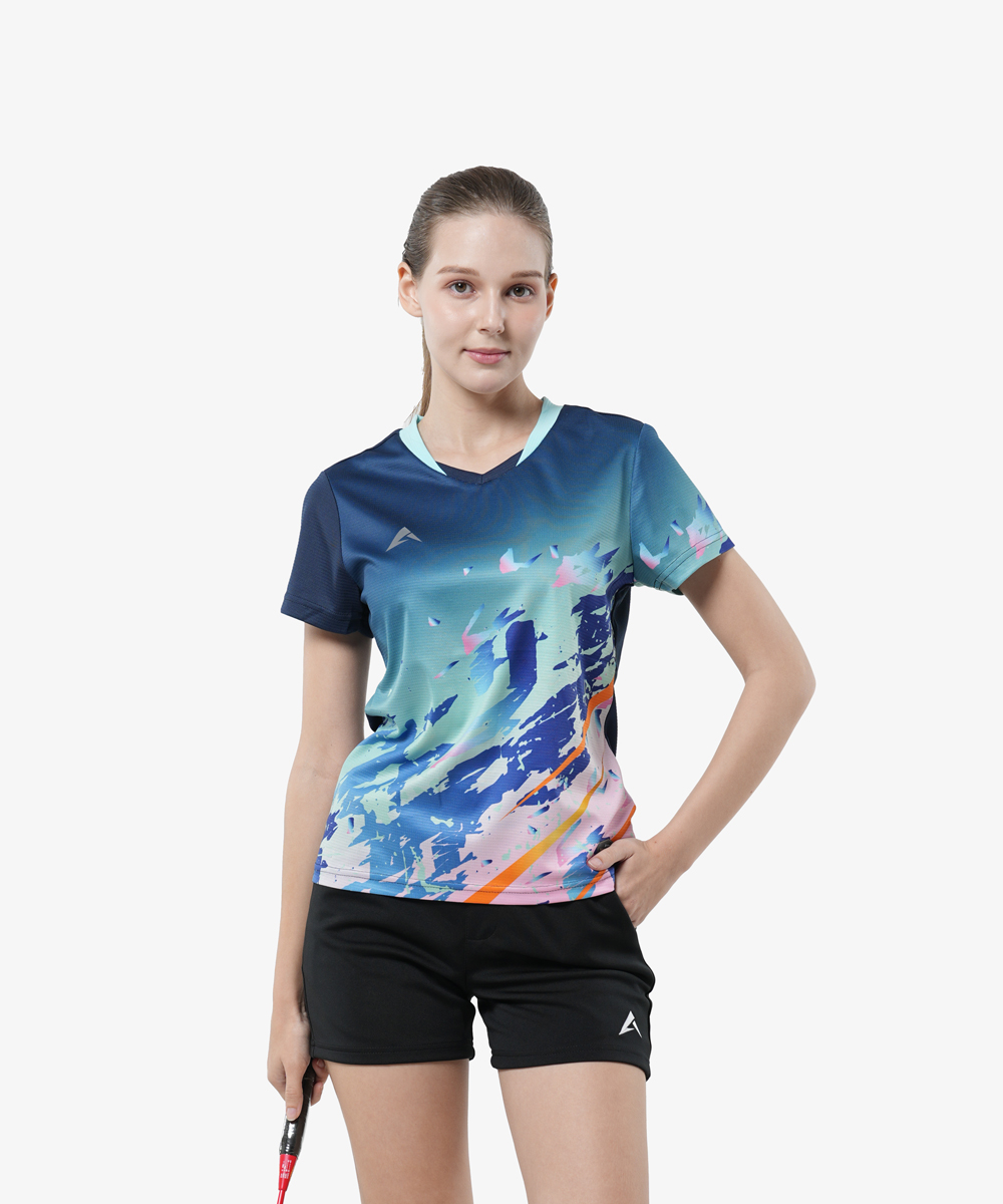 Áo Thể Thao Nữ Kaiwin Forehand - Màu Xanh Đen