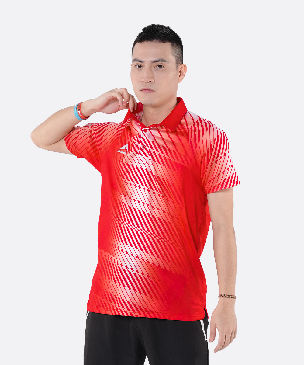Áo Polo Thể Thao KAIWIN FORWARD - Màu Đỏ