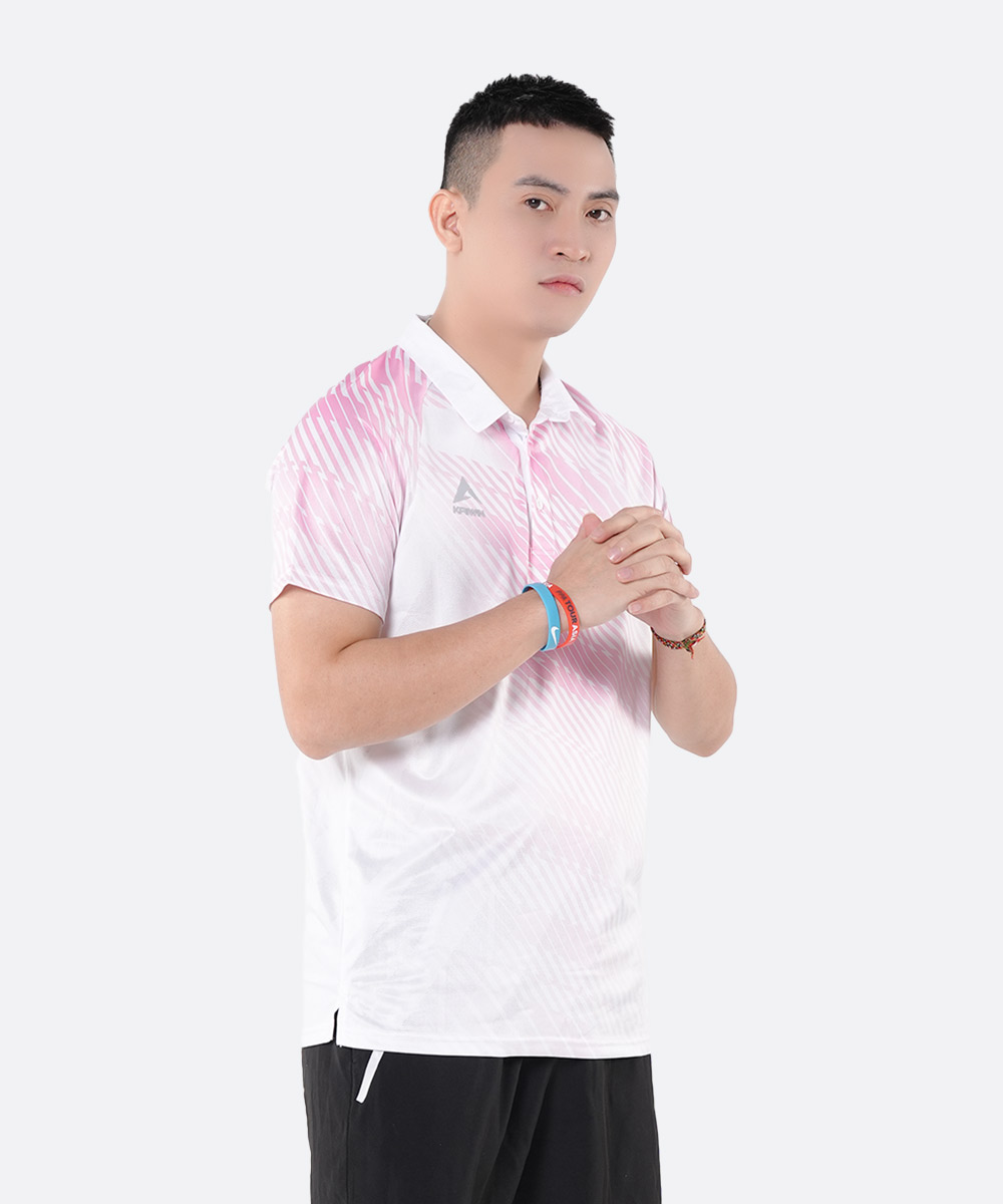 Áo Polo Thể Thao KAIWIN FORWARD - Màu Trắng