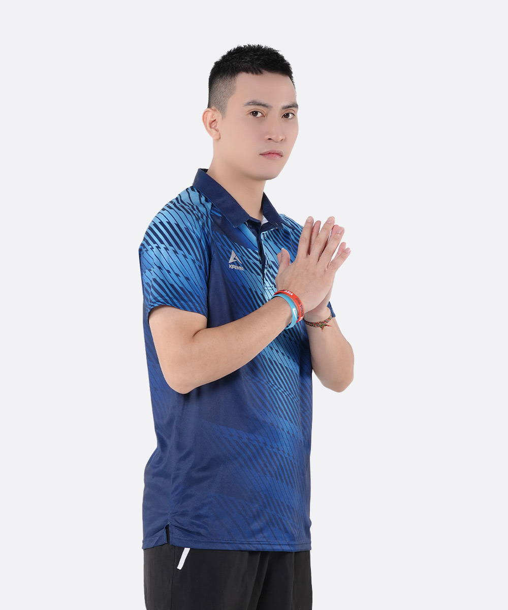 Áo Polo Thể Thao KAIWIN FORWARD - Màu Xanh Đen