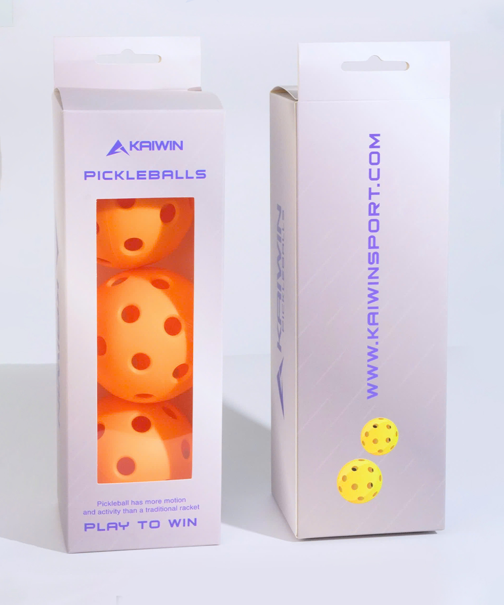 Hộp 3 Bóng Tập Luyện Pickleball Kaiwin PK26L Indoor