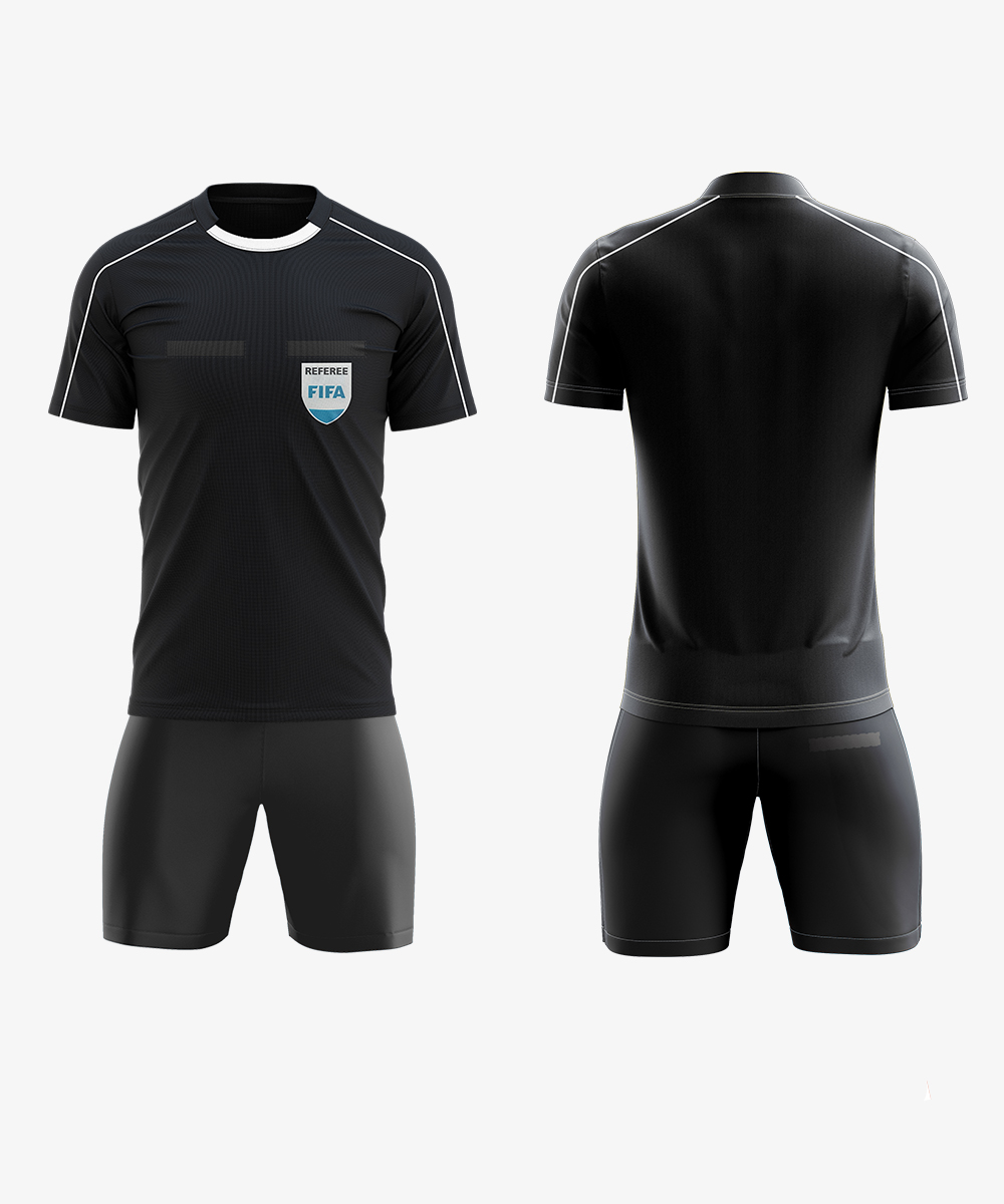 Bộ quần áo trọng tài Kaiwin - Màu đen