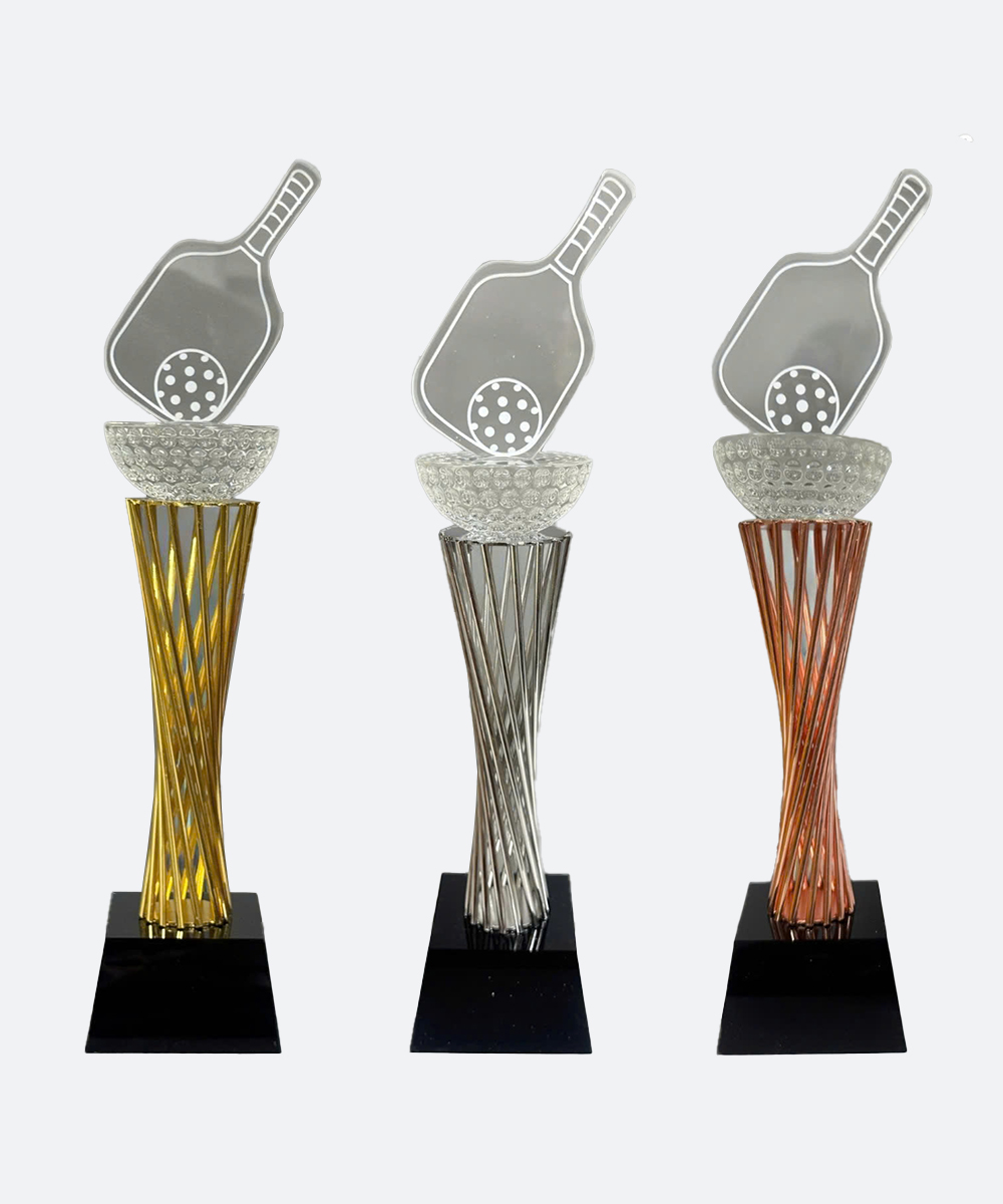 Cúp Pickleball Pha Lê 06