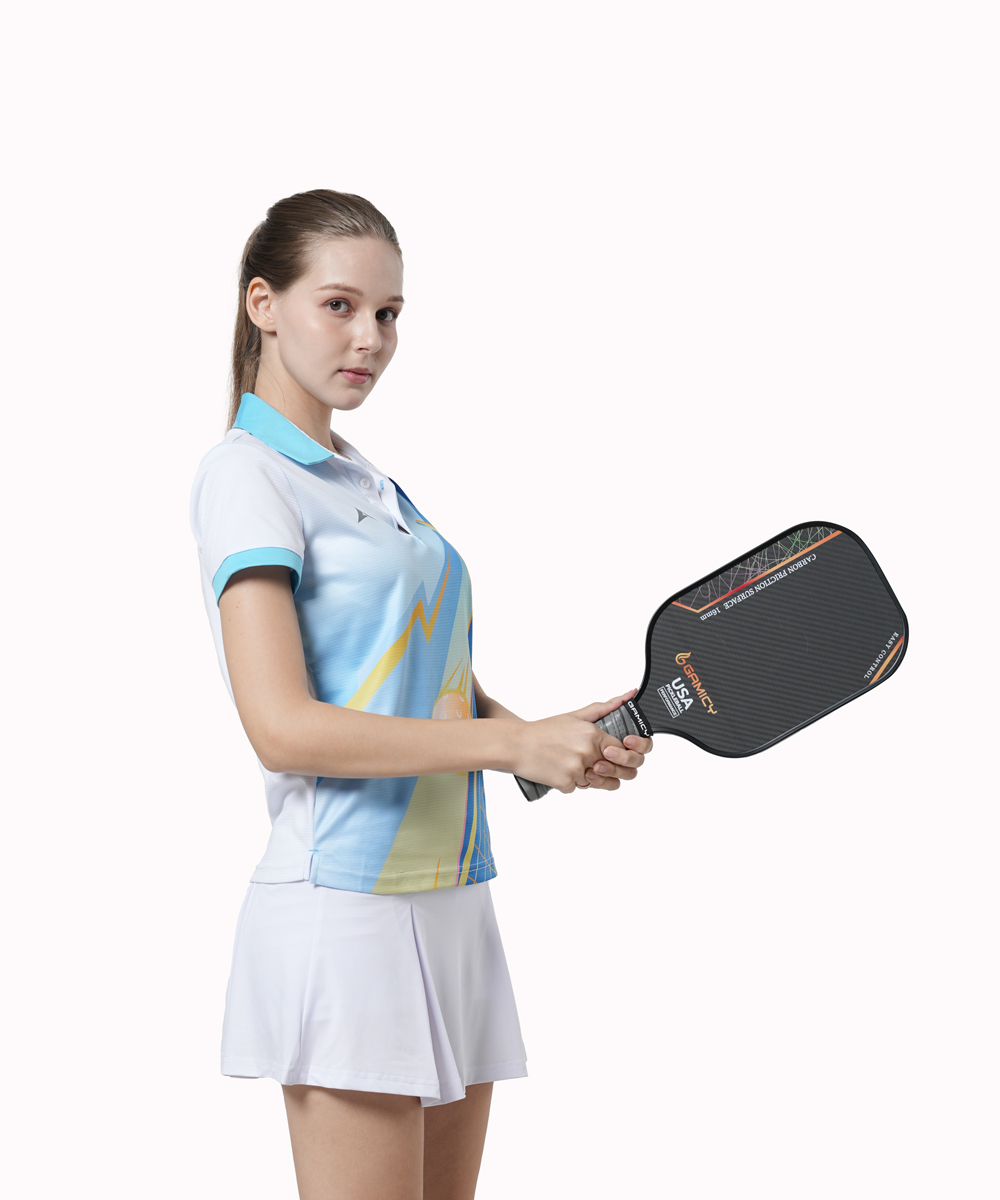 Áo Polo Nữ Kaiwin Slice - Màu Trắng Xanh