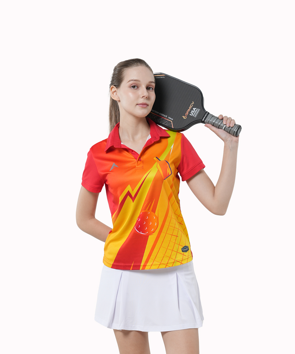 Áo Polo Nữ Kaiwin Slice - Màu Đỏ