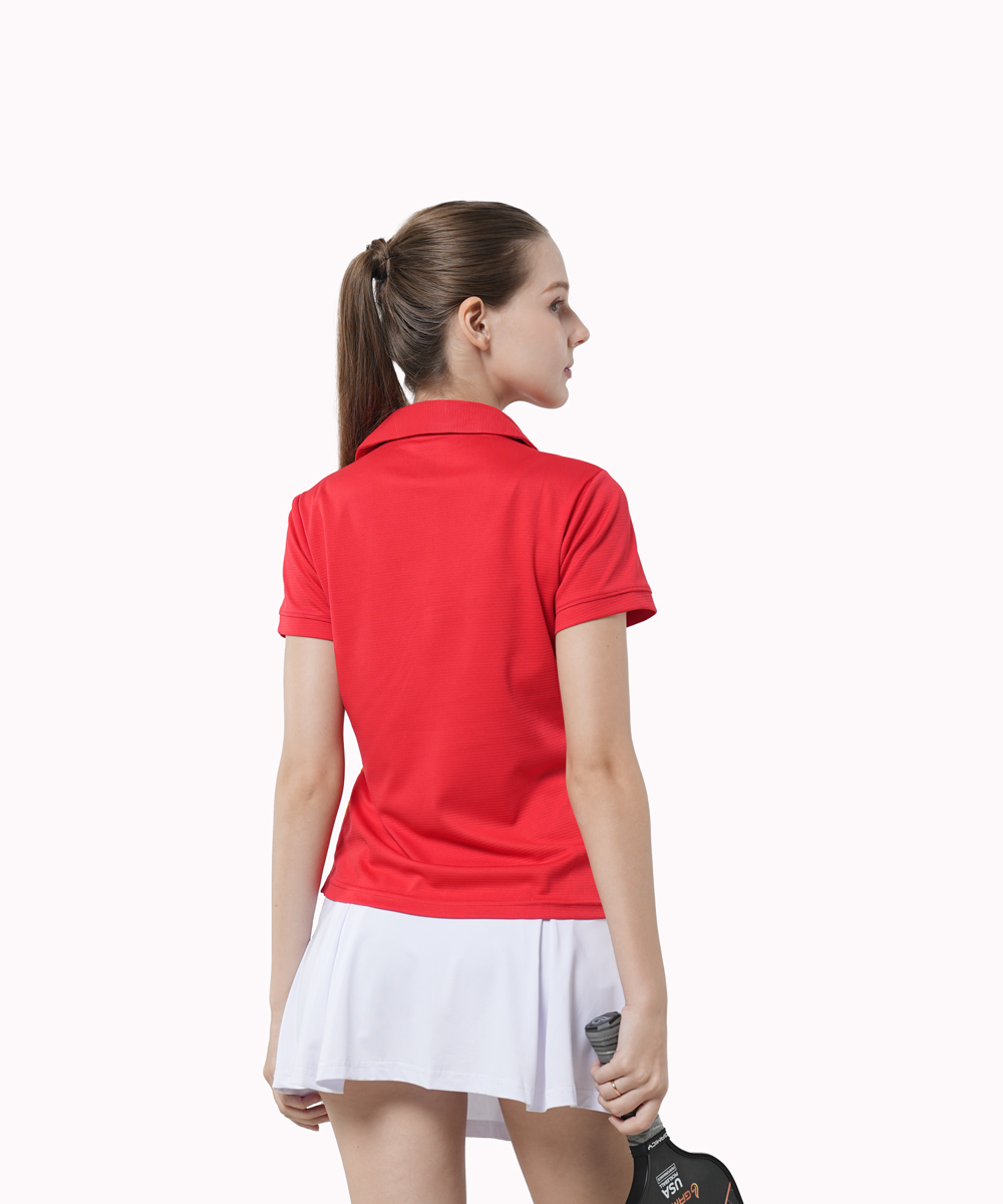 Áo Polo Nữ Kaiwin Slice - Màu Đỏ