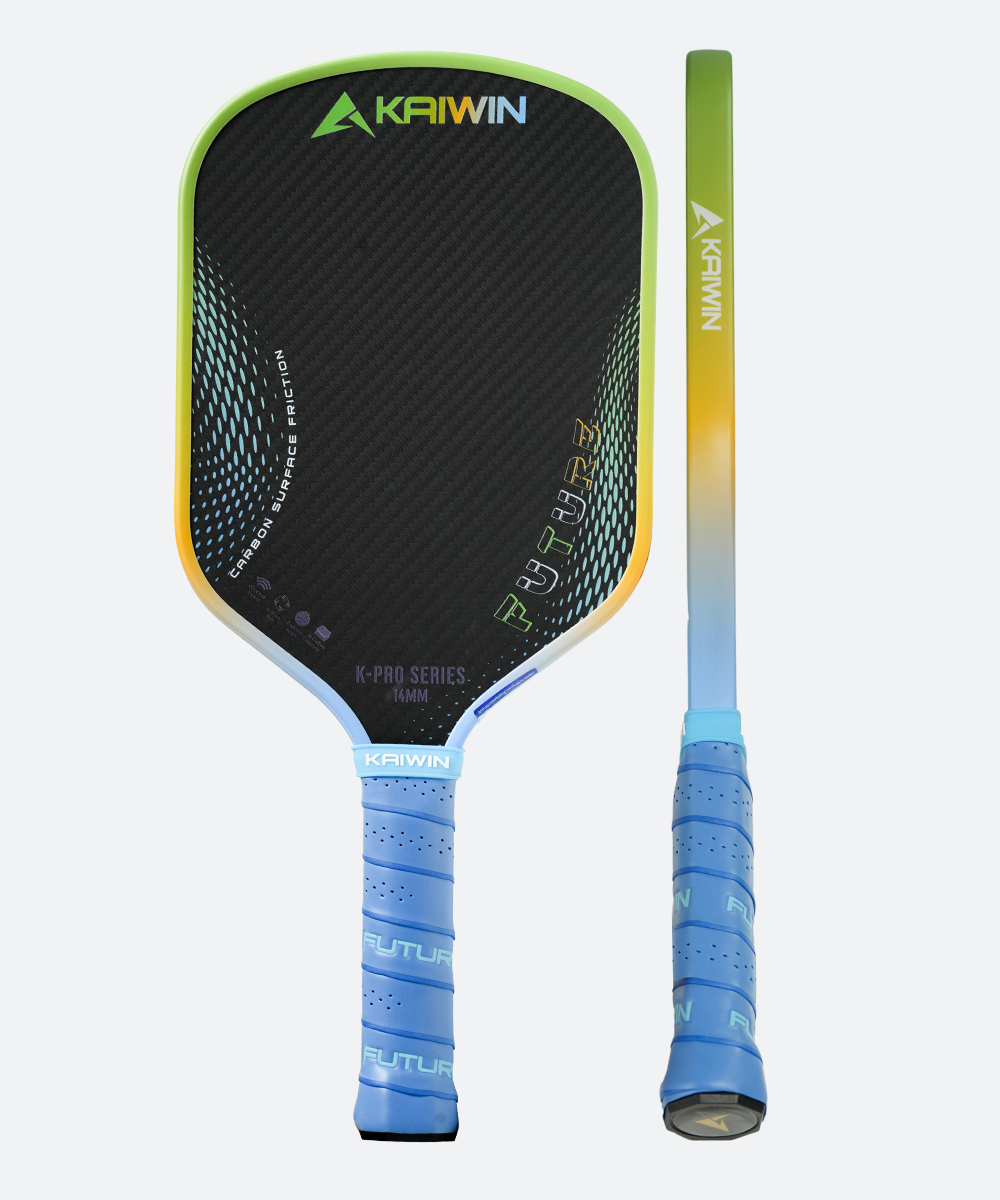 Vợt Pickleball Kaiwin Future Vân 3K 14mm - Màu Xanh