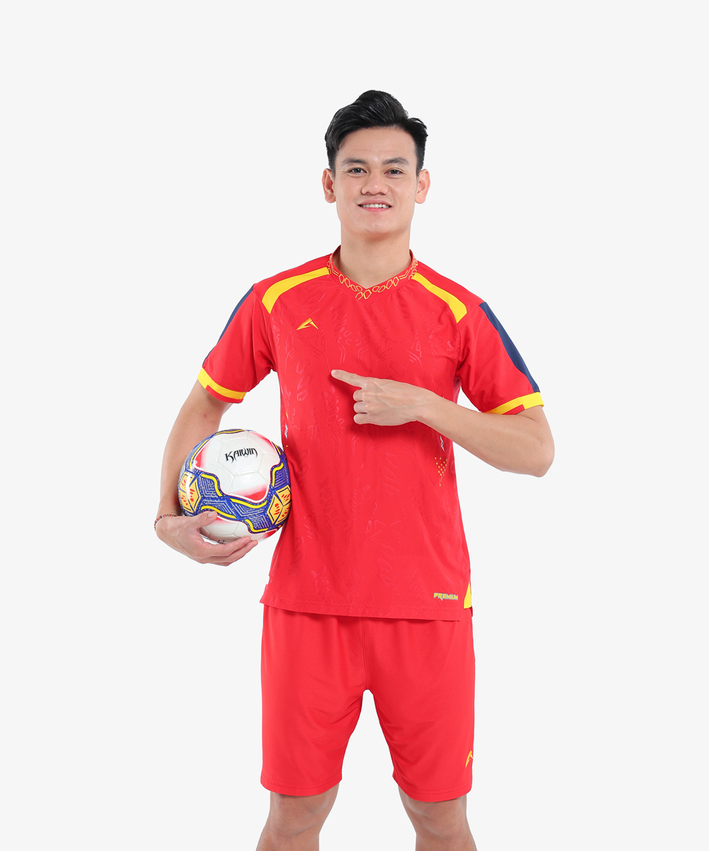 Áo bóng đá KAIWIN MERCURY - Màu Đỏ