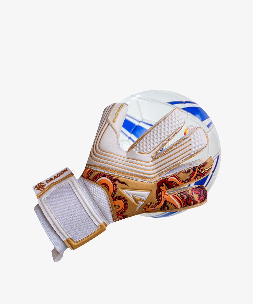 Găng tay thủ môn KAIWIN PLATINUM DRAGON - Trắng gold
