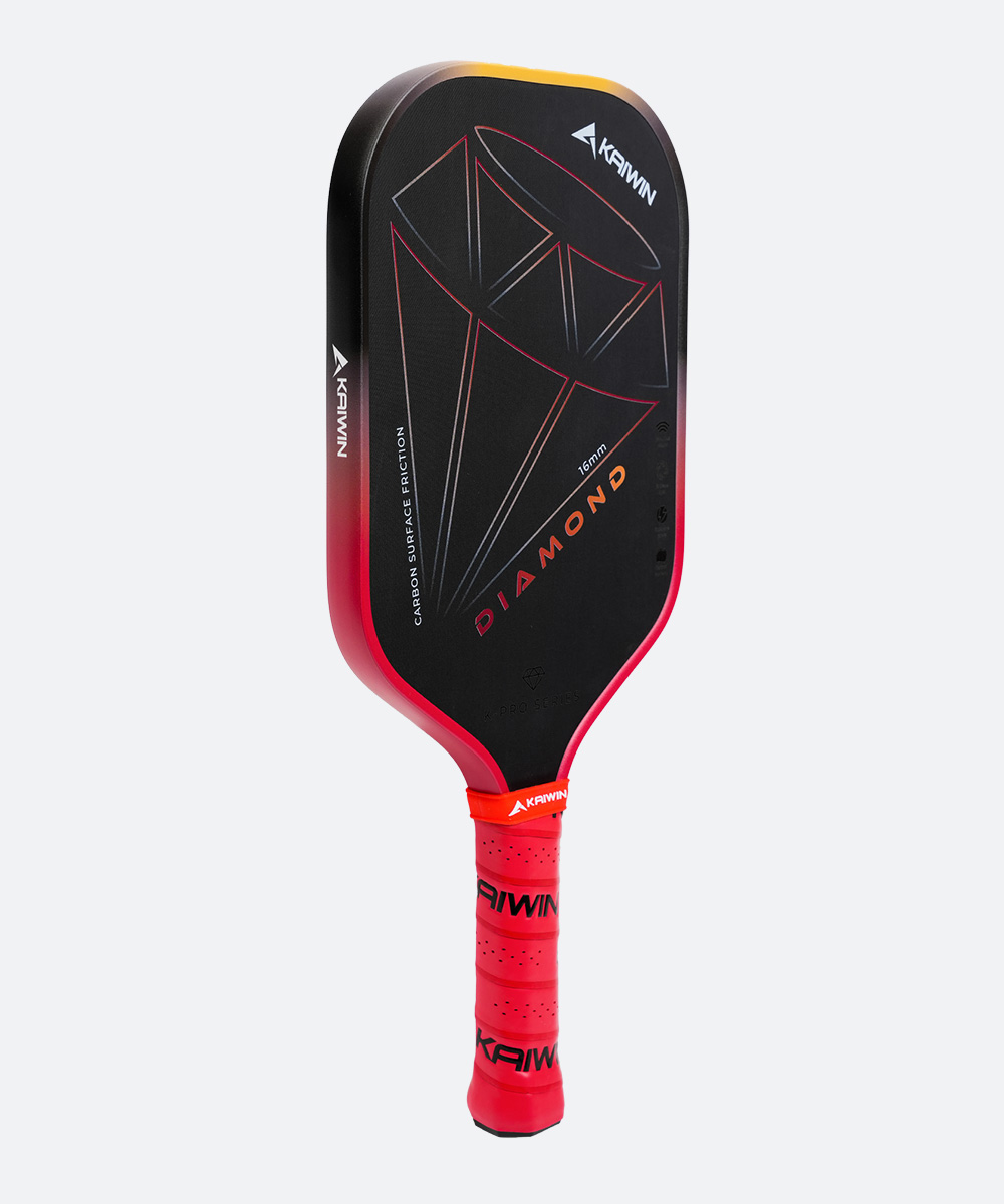 Vợt Pickleball Kaiwin Diamond K-Pro Series 16mm - Màu Đỏ