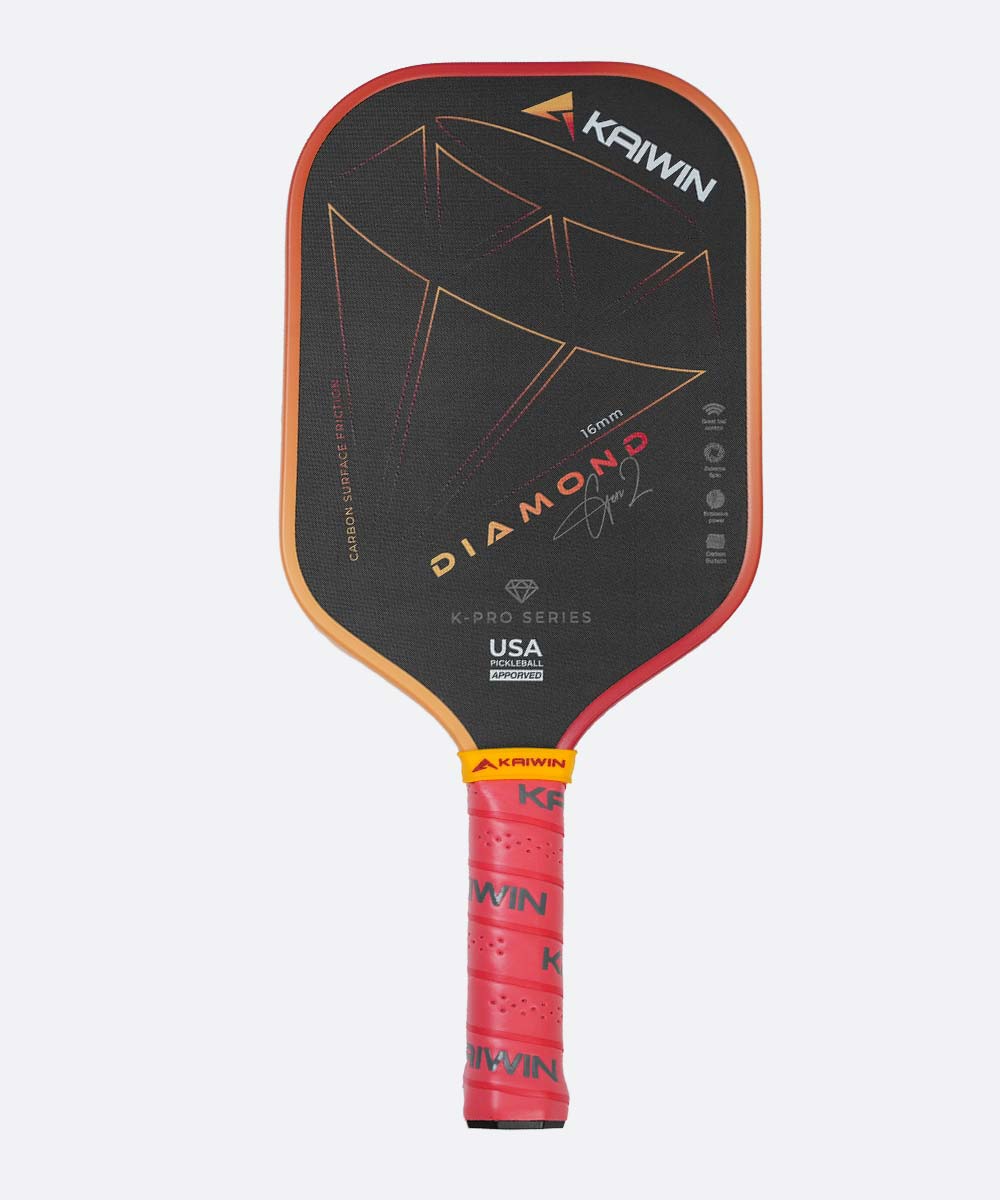 Vợt Pickleball Kaiwin Diamond Gen 2 - Màu Đỏ