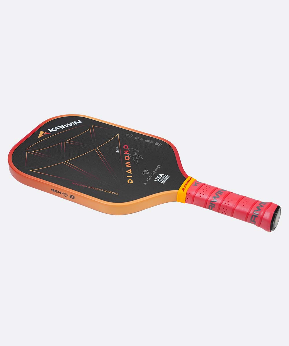 Vợt Pickleball Kaiwin Diamond Gen 2 - Màu Đỏ