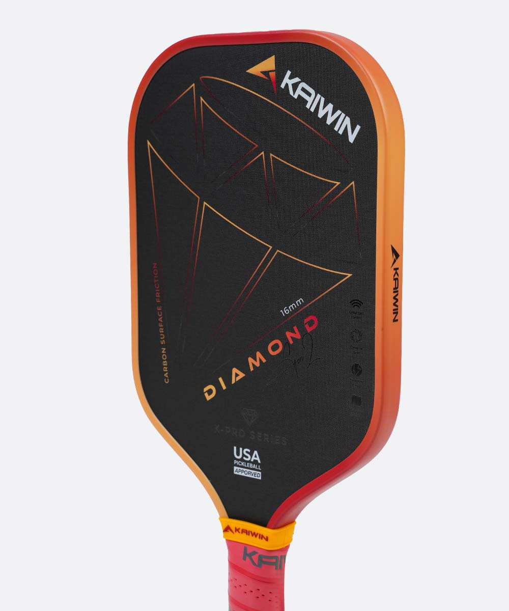 Vợt Pickleball Kaiwin Diamond Gen 2 - Màu Đỏ