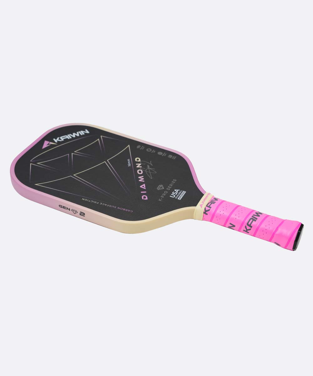 Vợt Pickleball Kaiwin Diamond Gen 2 - Màu Hồng