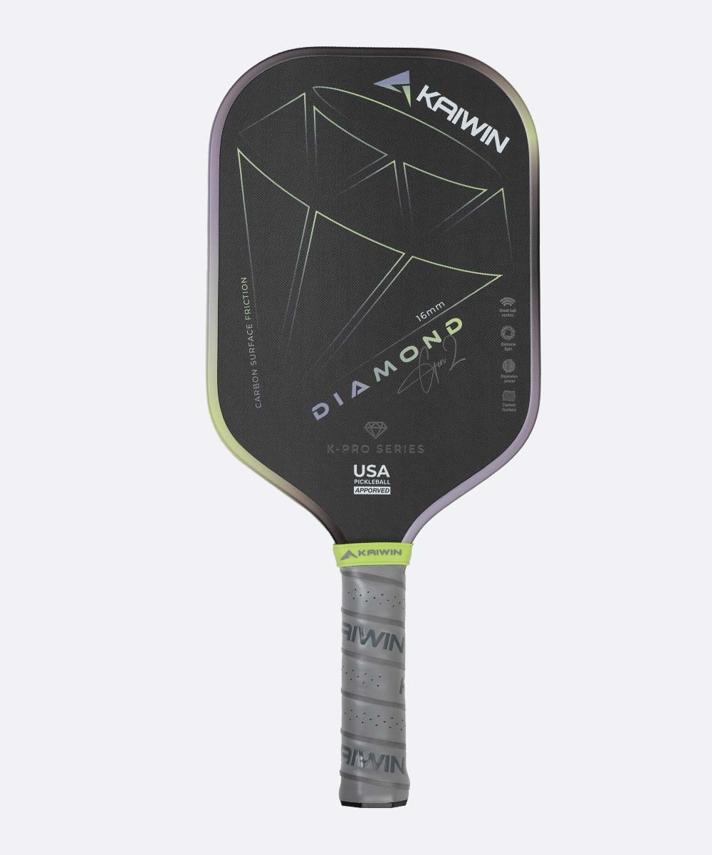 Vợt Pickleball Kaiwin Diamond Gen 2 - Màu Xám