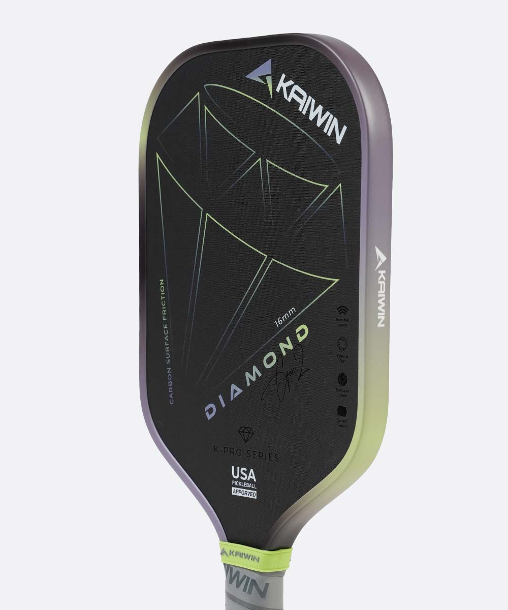 Vợt Pickleball Kaiwin Diamond Gen 2 - Màu Xám