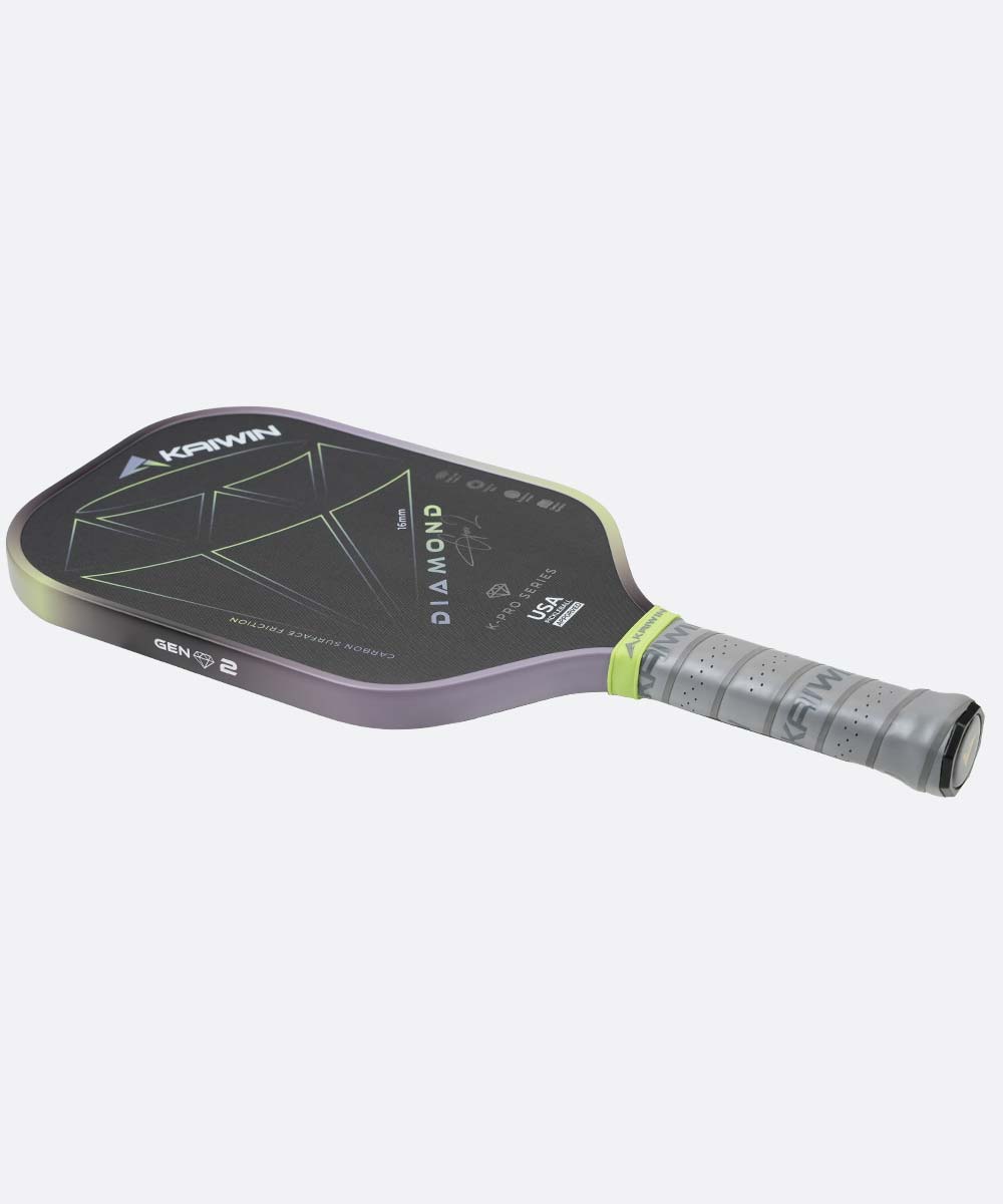 Vợt Pickleball Kaiwin Diamond Gen 2 - Màu Xám