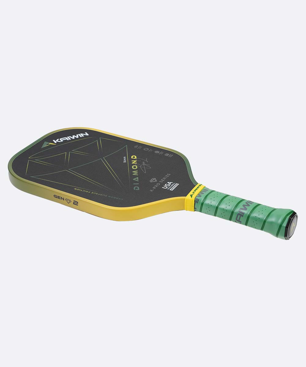 Vợt Pickleball Kaiwin Diamond Gen 2 - Màu Xanh Lá