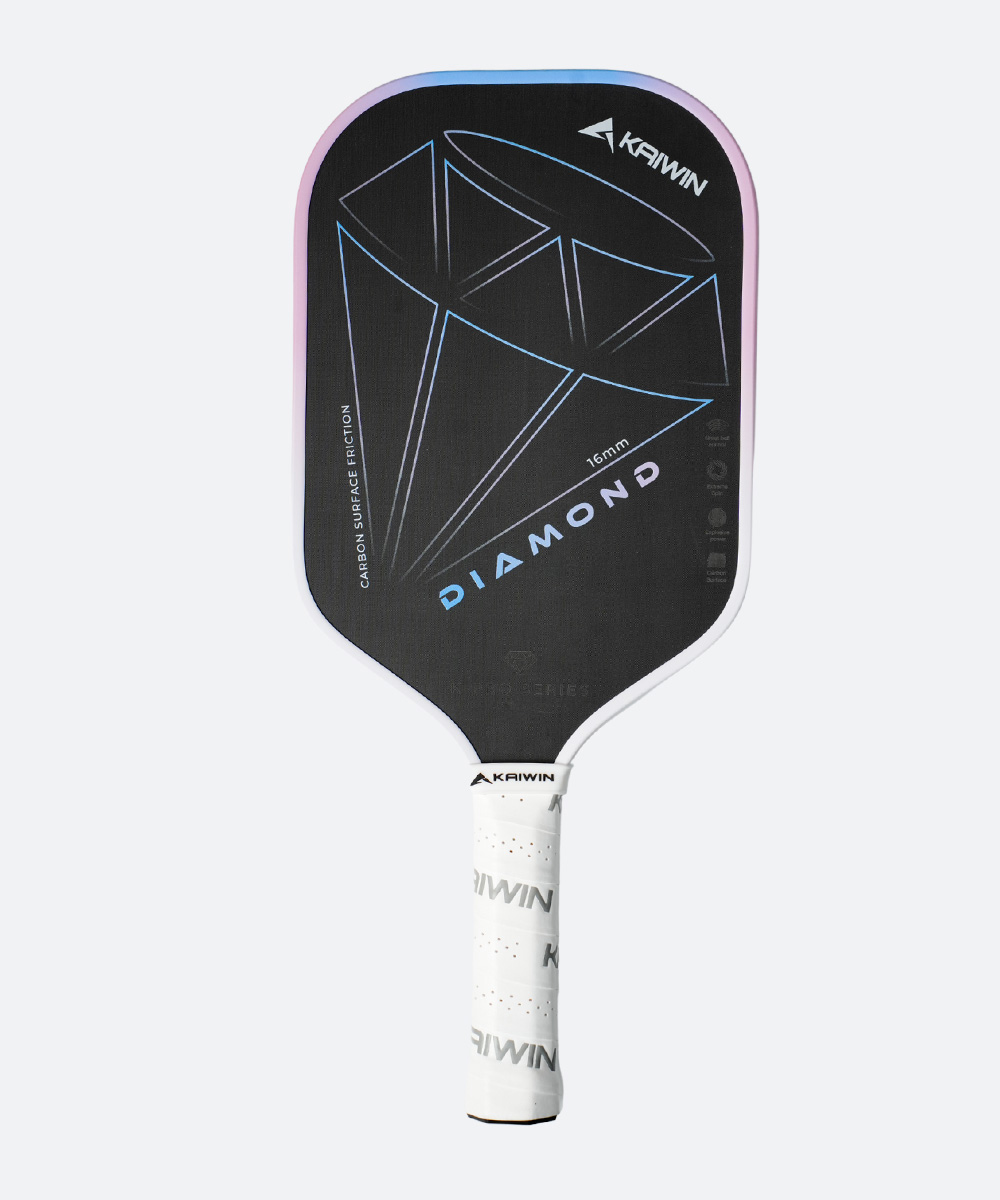 Vợt Pickleball Kaiwin Diamond K-Pro Series 16mm - Màu Hồng