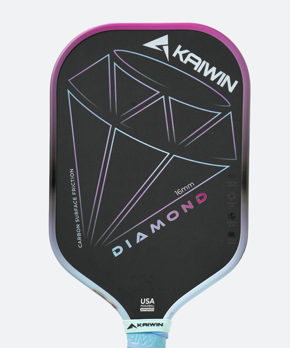 Vợt Pickleball Kaiwin Diamond K-Pro Series 16mm - Màu Ngọc