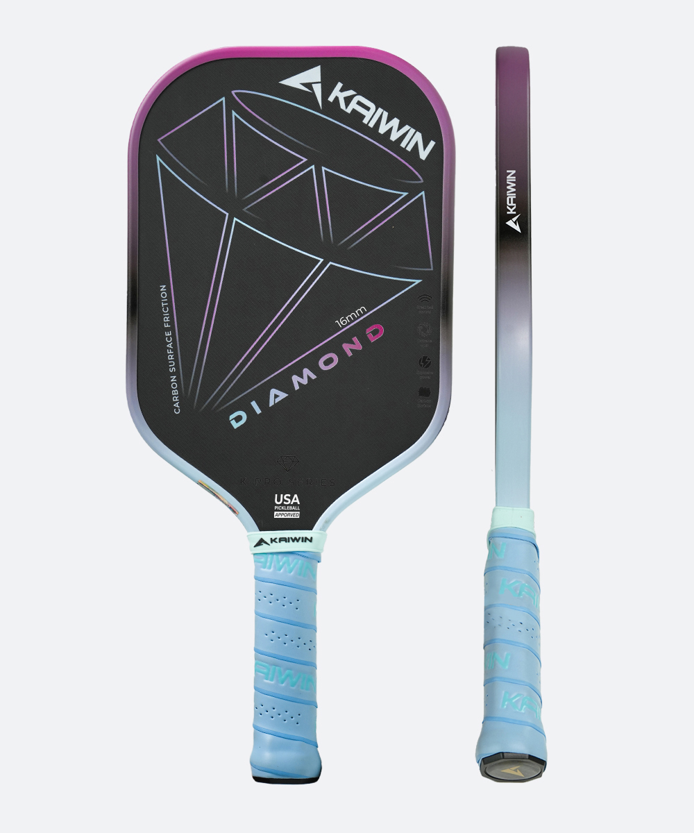 Vợt Pickleball Kaiwin Diamond K-Pro Series 16mm - Màu Ngọc
