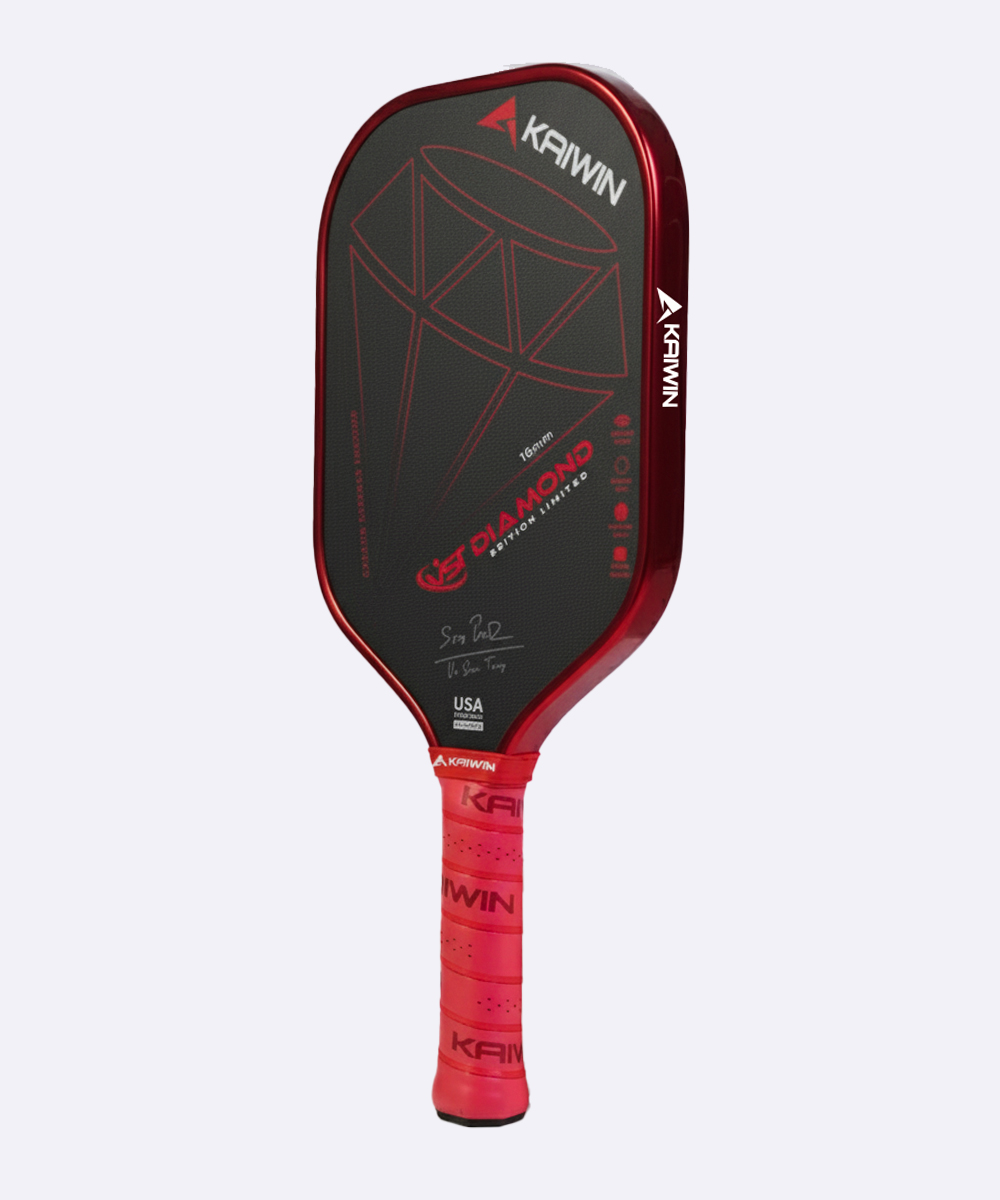 Vợt Pickleball Kaiwin DIAMOND VST - Màu Đỏ