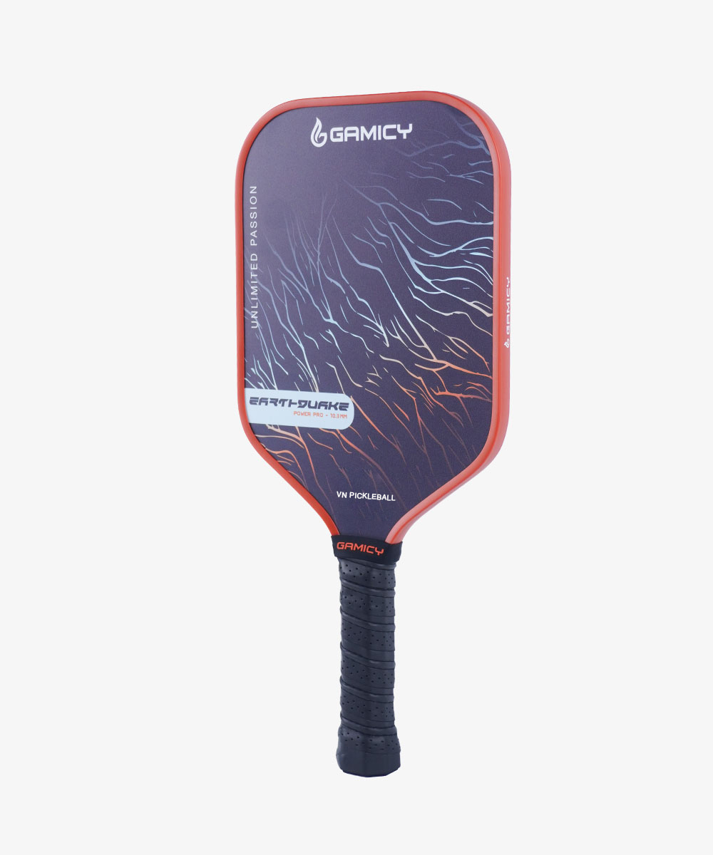 Vợt Pickleball Gamicy Earthquake - Màu Cam Nâu