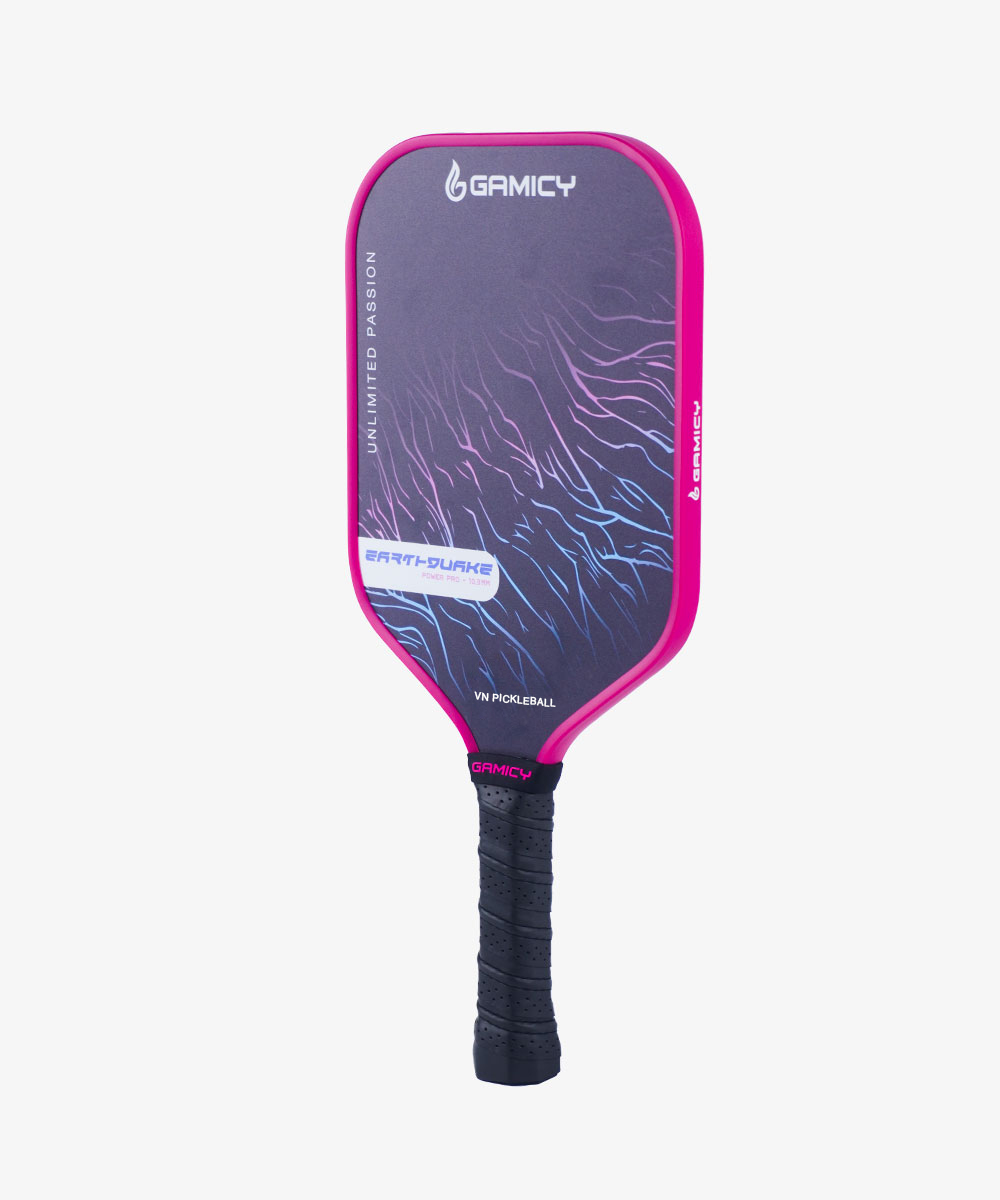 Vợt Pickleball Gamicy Earthquake - Màu Hồng