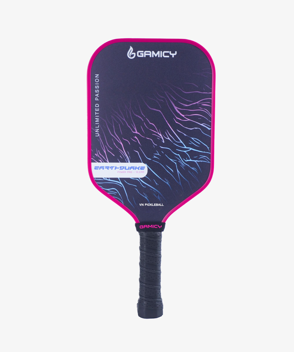 Vợt Pickleball Gamicy Earthquake - Màu Hồng