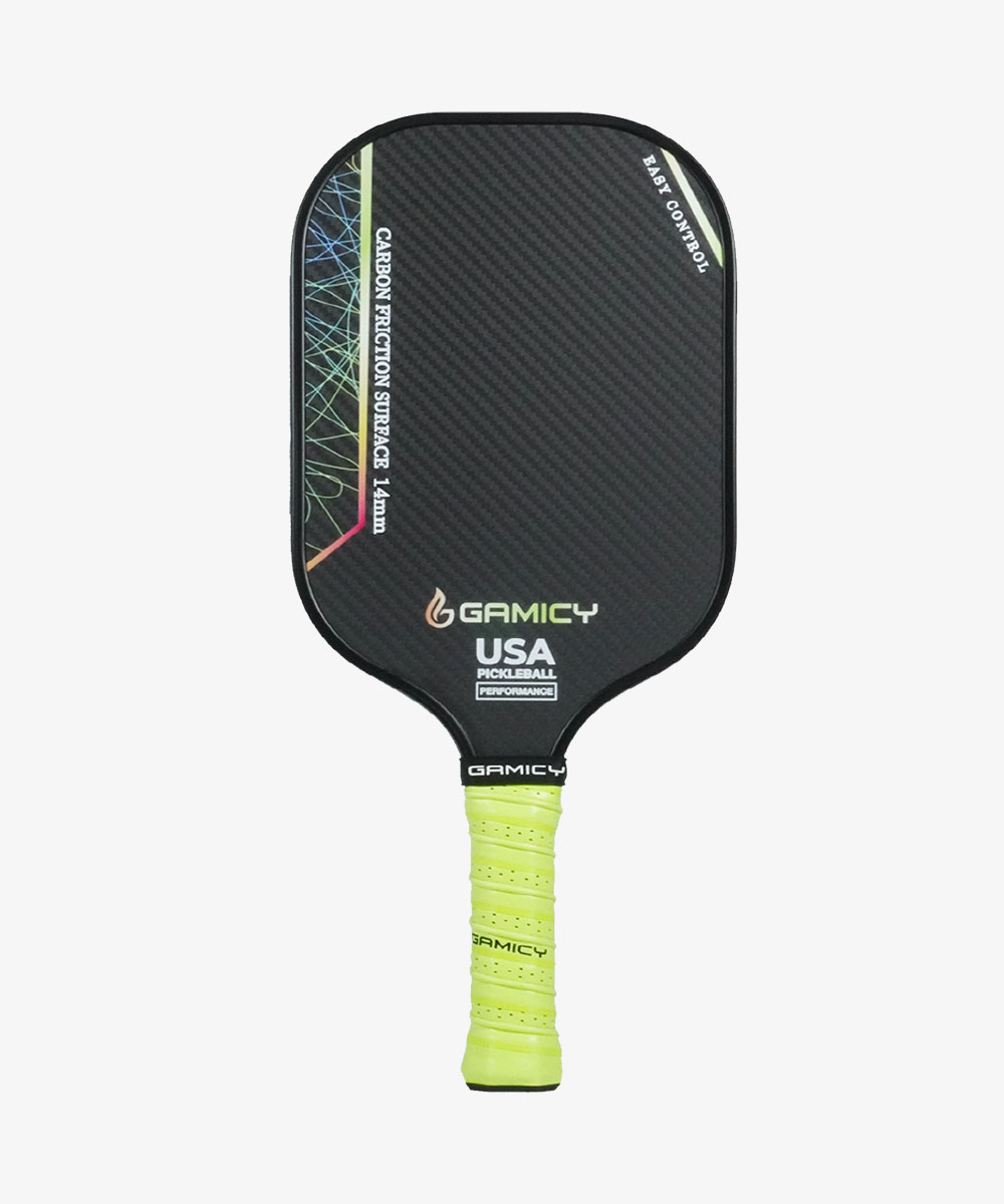 Vợt Pickleball Gamicy Moment T700 3K 16mm - Màu Xanh Chuối