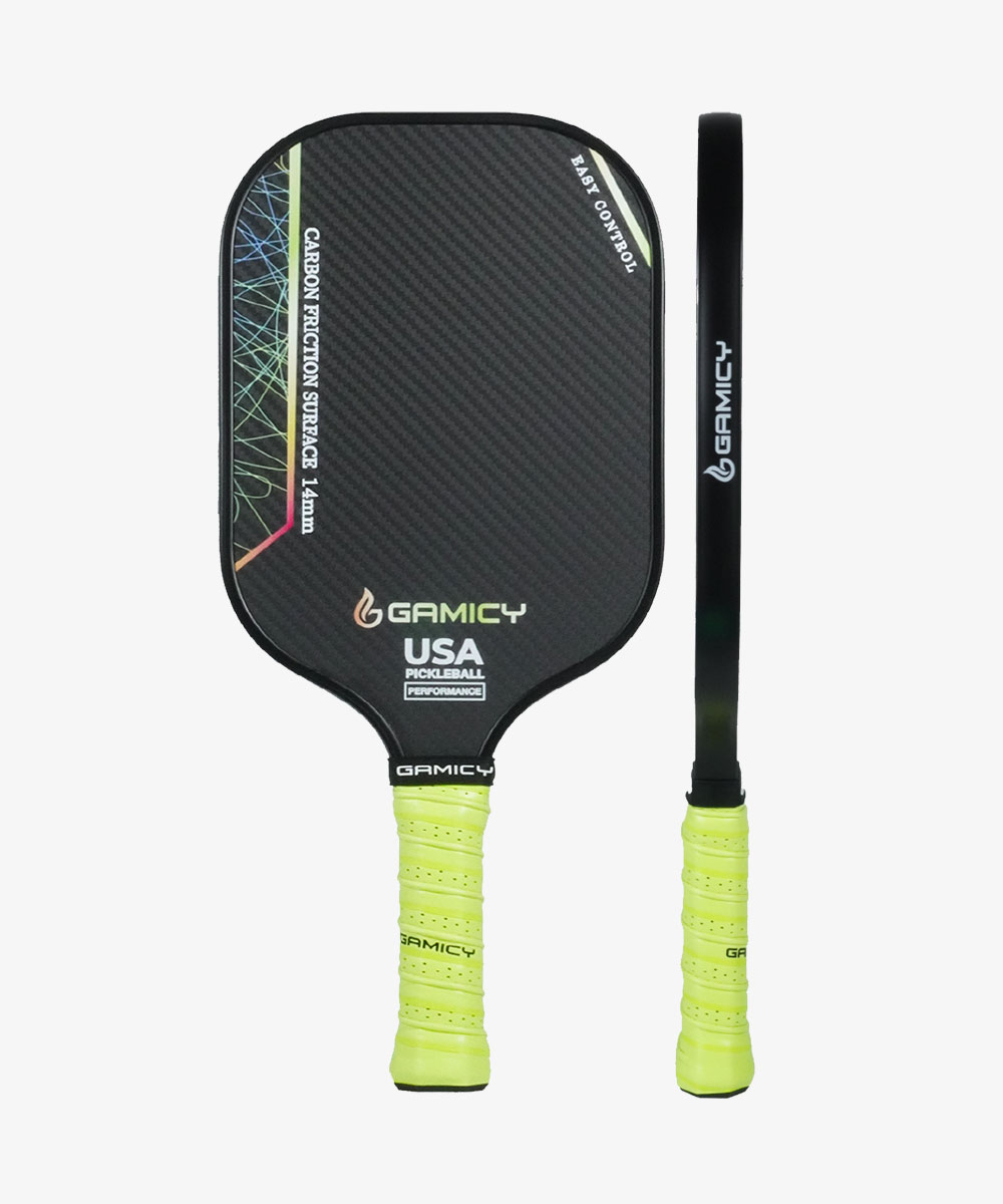 Vợt Pickleball Gamicy Moment T700 3K 16mm - Màu Xanh Chuối