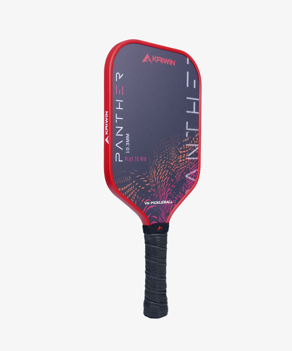 Vợt Pickleball Kaiwin Panther Pro 14mm - Màu Đỏ