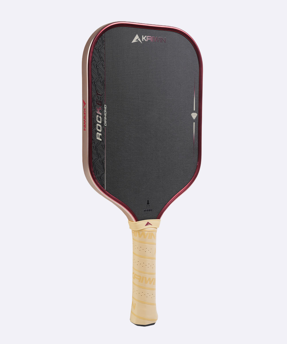 Vợt Pickleball Kaiwin Rocket Pro 16mm - Đỏ Vàng Be