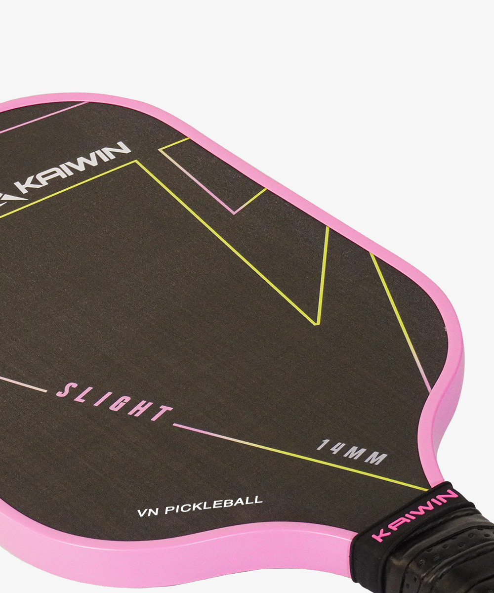 Vợt Pickleball Kaiwin Slight T700 14mm - Màu Hồng