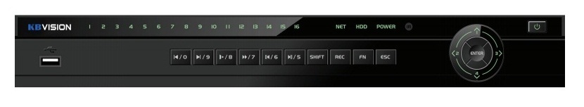 Đầu ghi camera KBVision HD 5 in 1 KX-7232D4 32 kênh