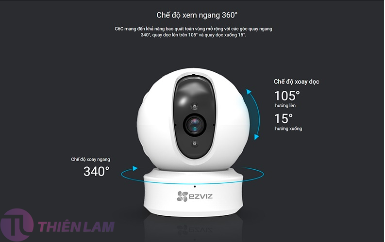 Camera IP Wifi Ezviz C6N 2MP