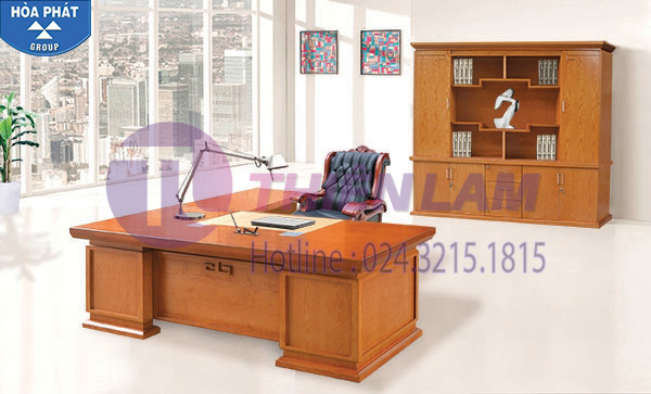 BỘ BÀN TỦ LÃNH ĐẠO HÒA PHÁT DT2411VM6,DC2448VM6