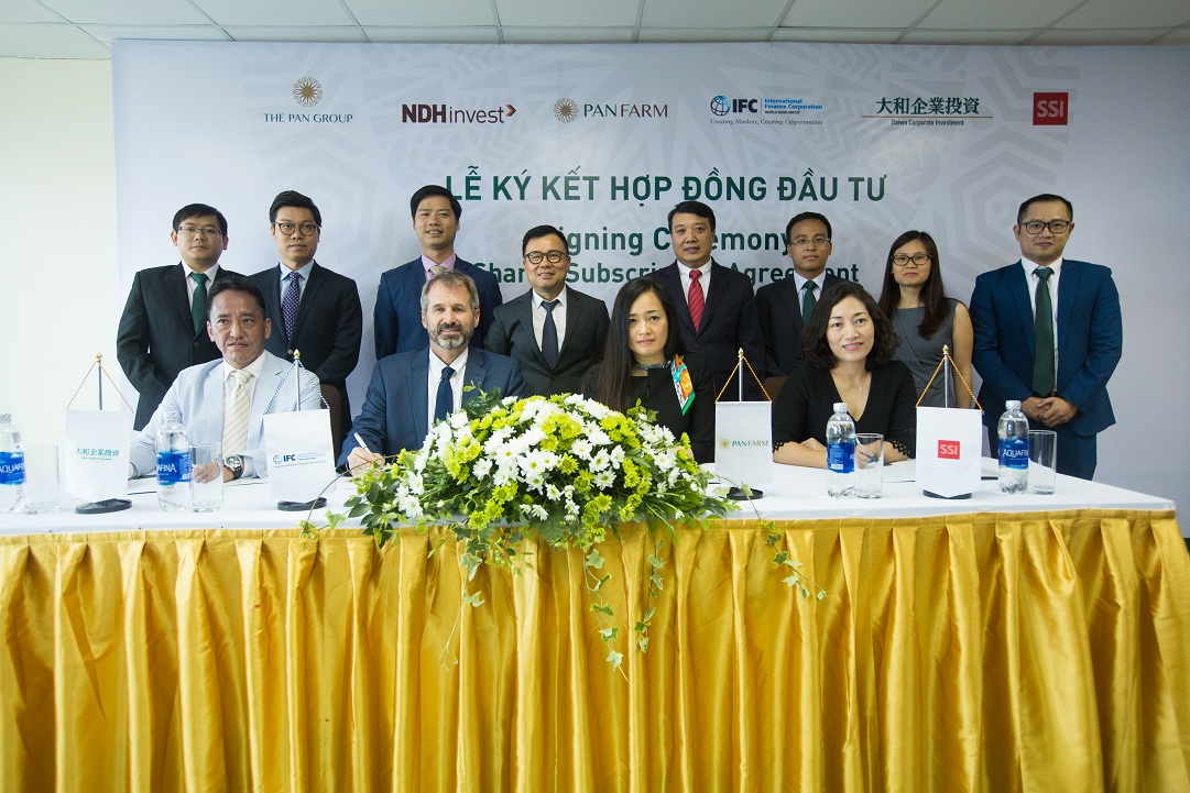 PAN Farm huy động thành công 400 tỷ từ IFC, quỹ Daiwa-SSIAM và SSI