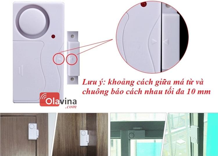 Bộ báo động mở cửa điều khiển từ xa V1