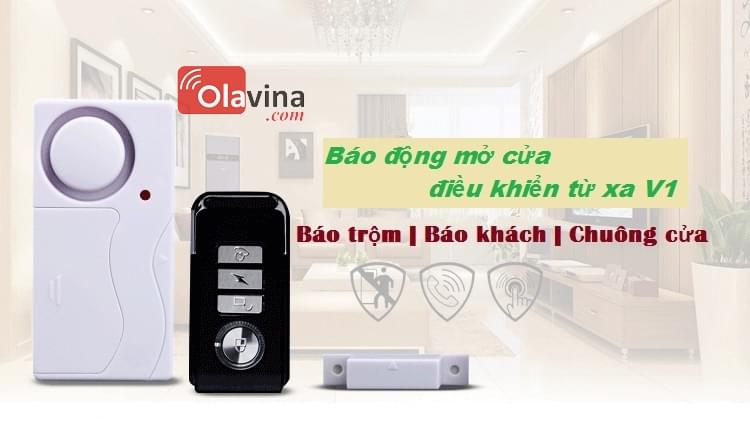 Bộ báo động mở cửa điều khiển từ xa V1