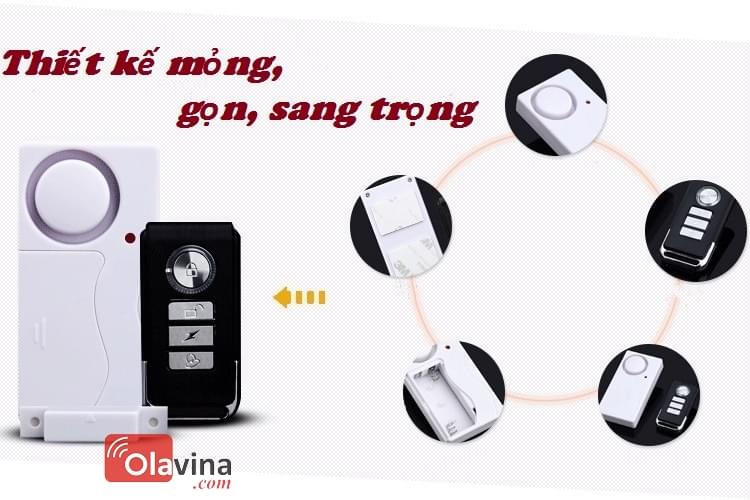 Bộ báo động mở cửa điều khiển từ xa V1