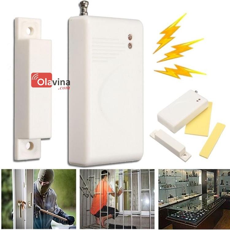 Báo động mở cửa không dây điều khiển từ xa