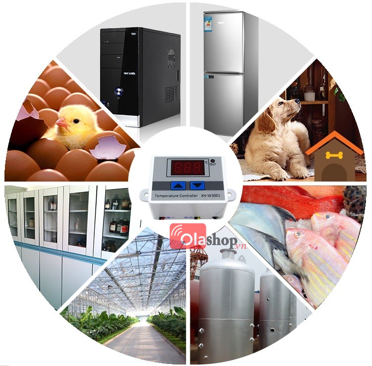 Bộ điều khiển nhiệt độ 220V