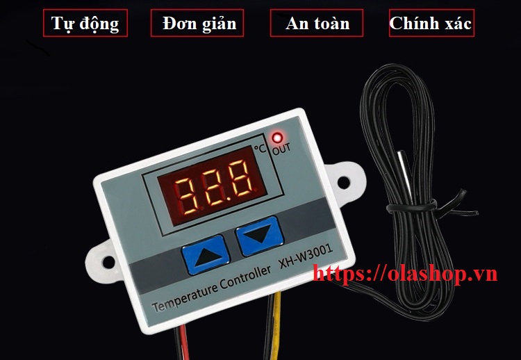 Bộ điều khiển nhiệt độ 220V