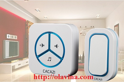 Chuông cửa không dây chống nước cao cấp CACAZI 9909